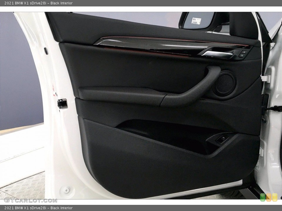 Black Interior Door Panel for the 2021 BMW X1 sDrive28i #139424766