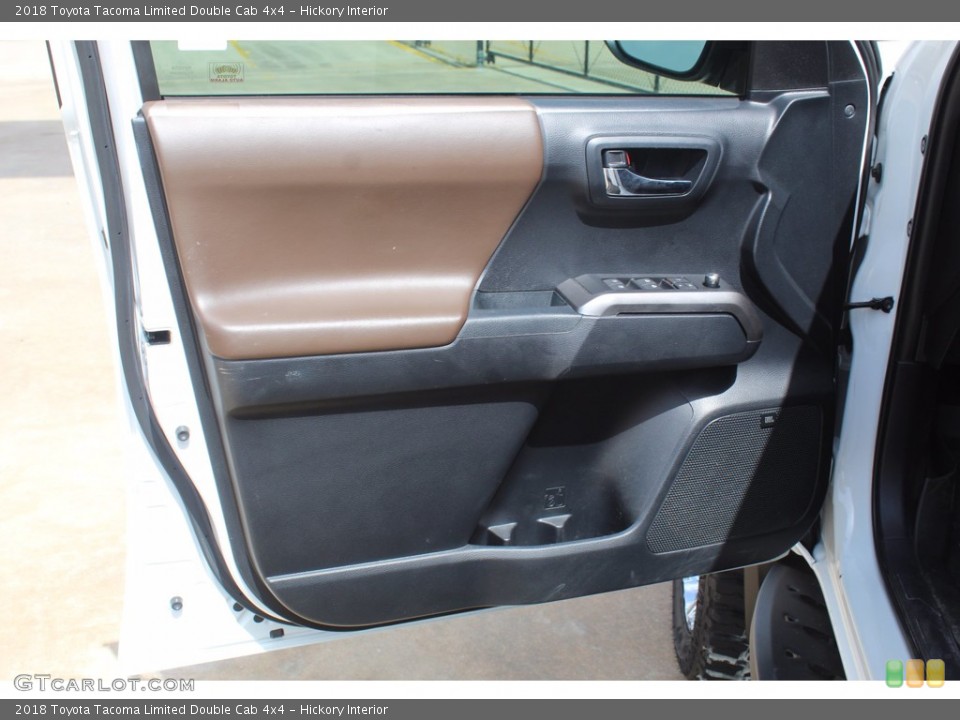 Hickory Interior Door Panel for the 2018 Toyota Tacoma Limited Double Cab 4x4 #139426947