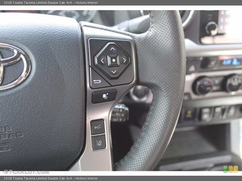 Hickory Interior Steering Wheel for the 2018 Toyota Tacoma Limited Double Cab 4x4 #139427025