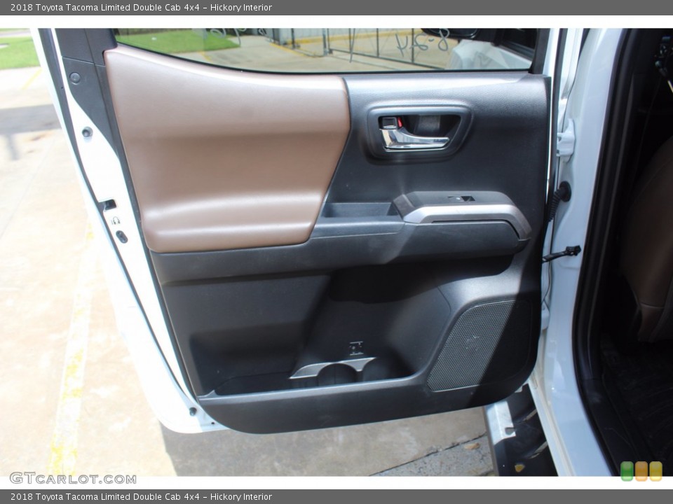 Hickory Interior Door Panel for the 2018 Toyota Tacoma Limited Double Cab 4x4 #139427199