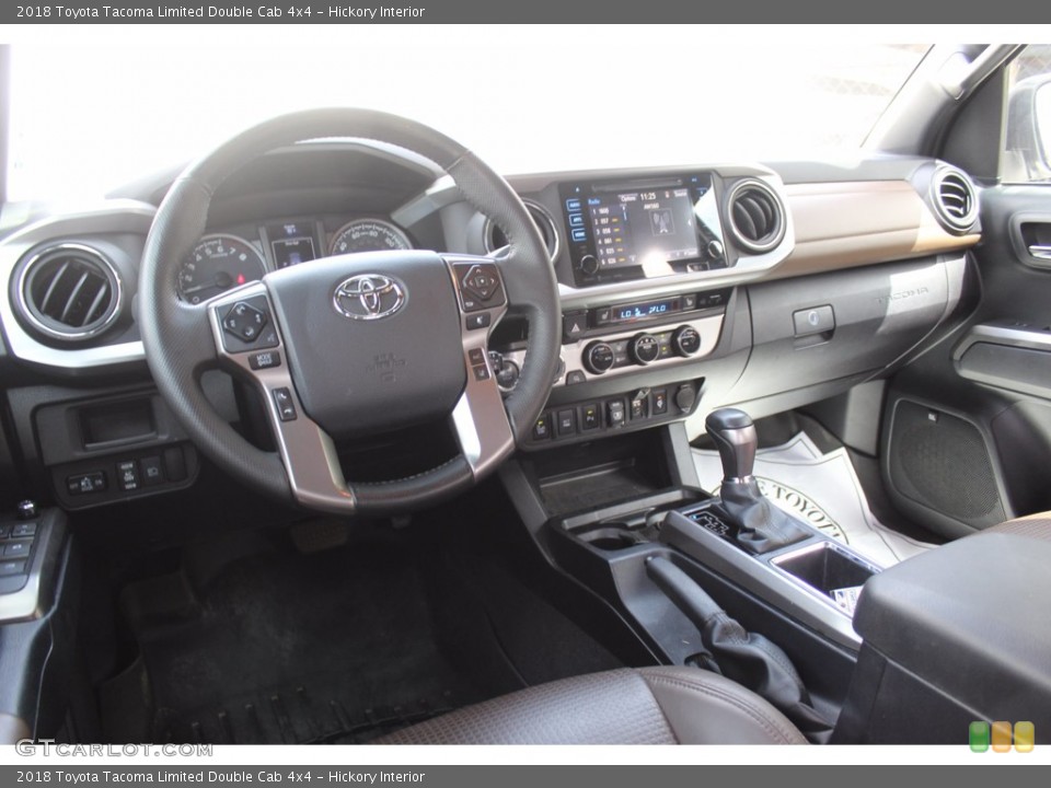 Hickory Interior Dashboard for the 2018 Toyota Tacoma Limited Double Cab 4x4 #139427244
