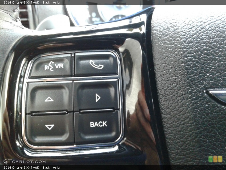 Black Interior Steering Wheel for the 2014 Chrysler 300 S AWD #139429569