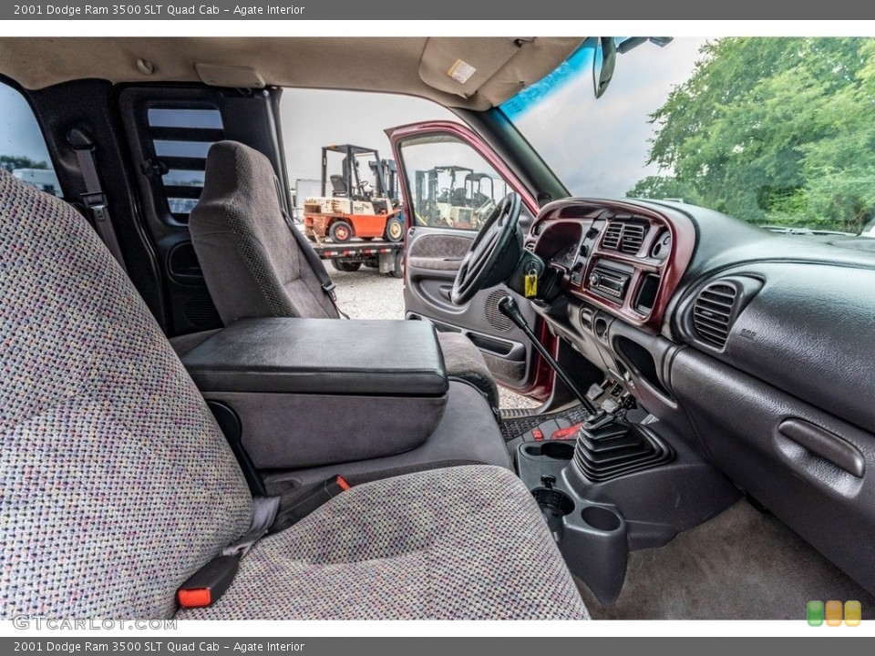 Agate Interior Front Seat for the 2001 Dodge Ram 3500 SLT Quad Cab #139429800