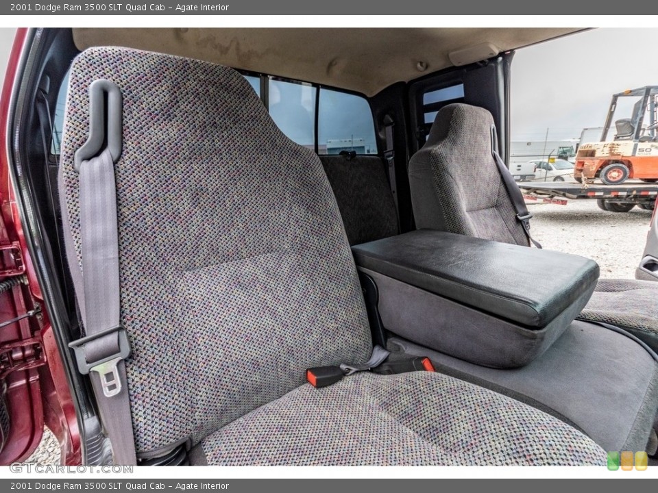 Agate Interior Front Seat for the 2001 Dodge Ram 3500 SLT Quad Cab #139429827