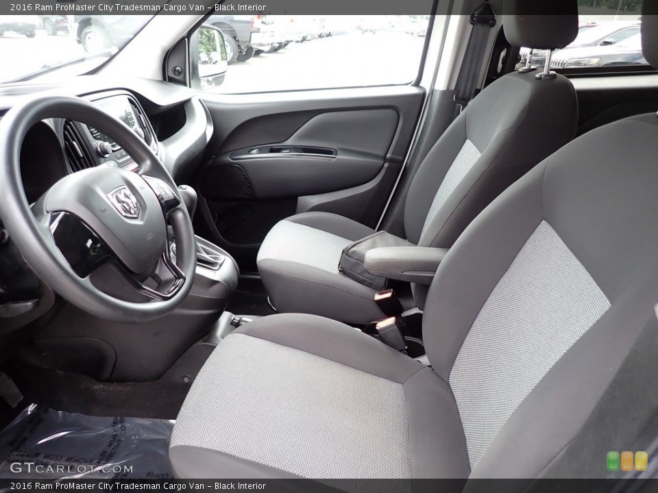 Black Interior Photo for the 2016 Ram ProMaster City Tradesman Cargo Van #139431819