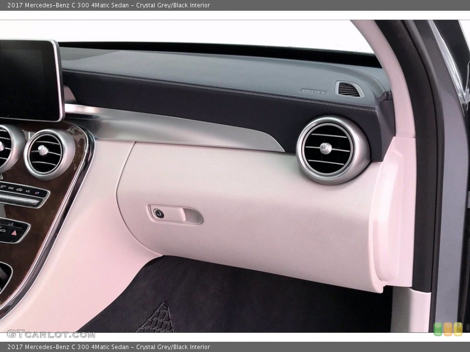 Crystal Grey/Black Interior Dashboard for the 2017 Mercedes-Benz C 300 4Matic Sedan #139432710