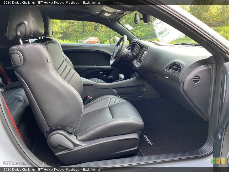 Black Interior Front Seat for the 2020 Dodge Challenger SRT Hellcat Redeye Widebody #139433028