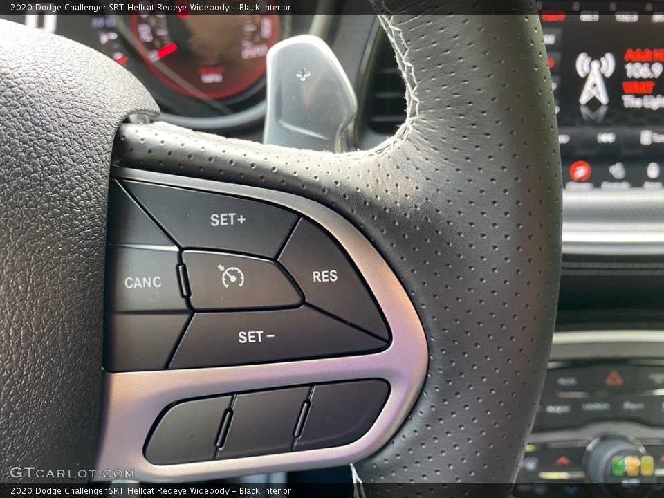 Black Interior Steering Wheel for the 2020 Dodge Challenger SRT Hellcat Redeye Widebody #139433103