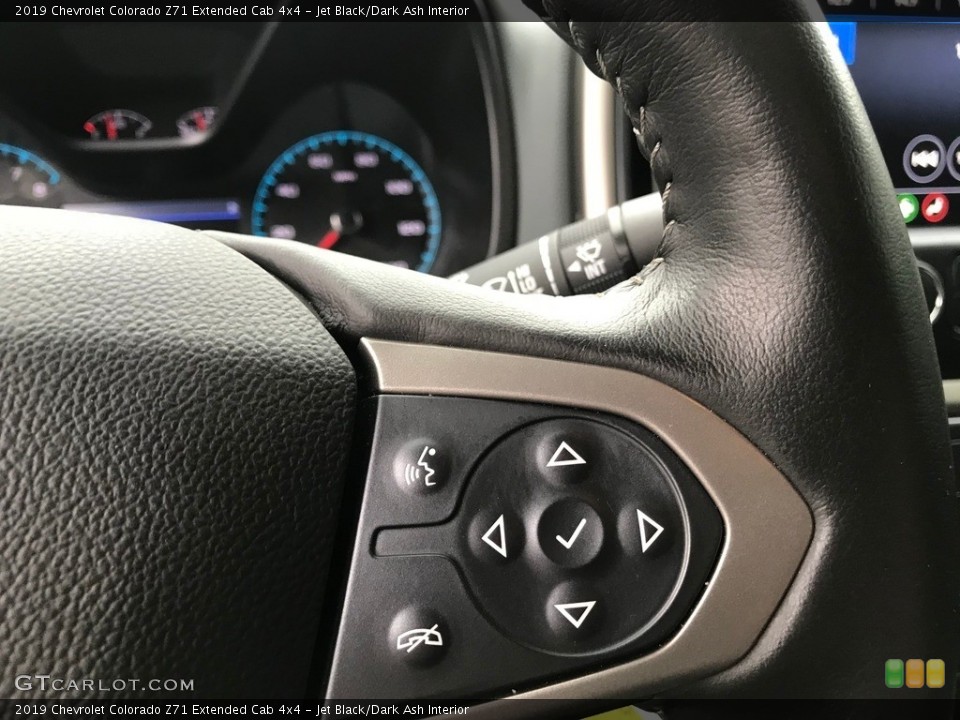 Jet Black/Dark Ash Interior Steering Wheel for the 2019 Chevrolet Colorado Z71 Extended Cab 4x4 #139434018