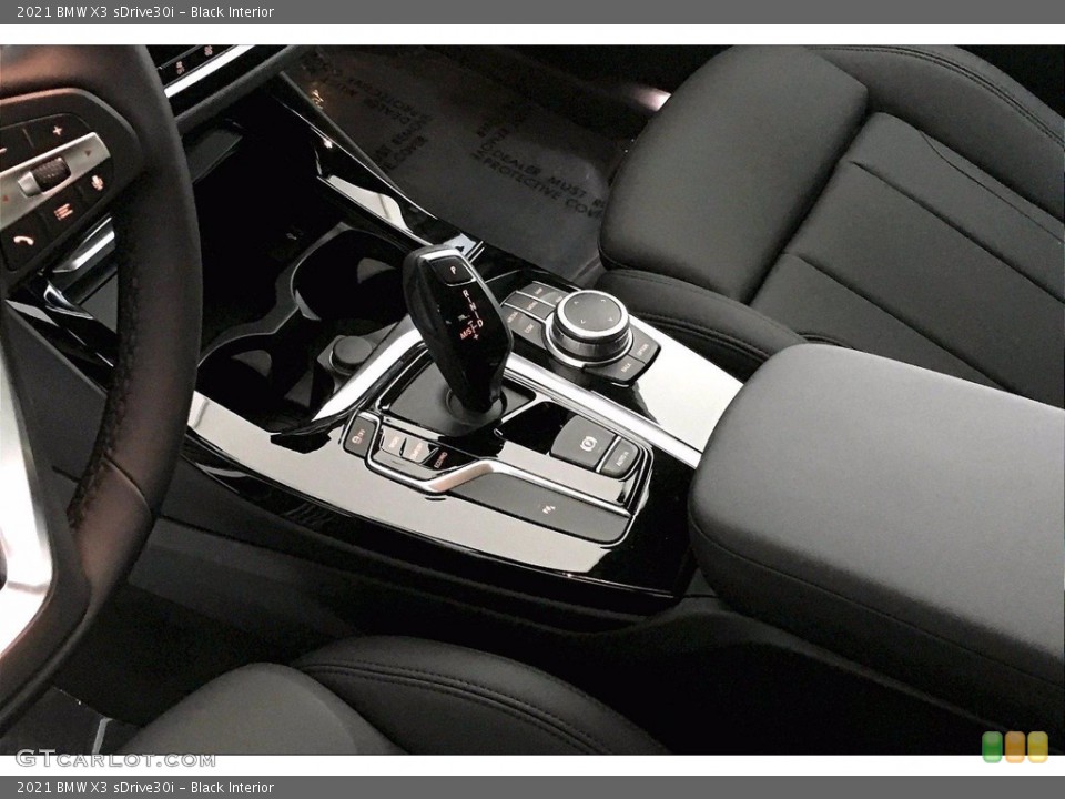 Black Interior Transmission for the 2021 BMW X3 sDrive30i #139435215
