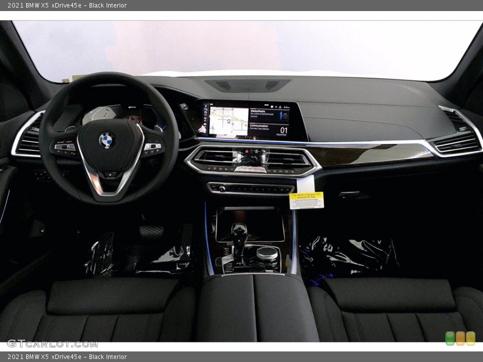 Black Interior Dashboard for the 2021 BMW X5 xDrive45e #139435938