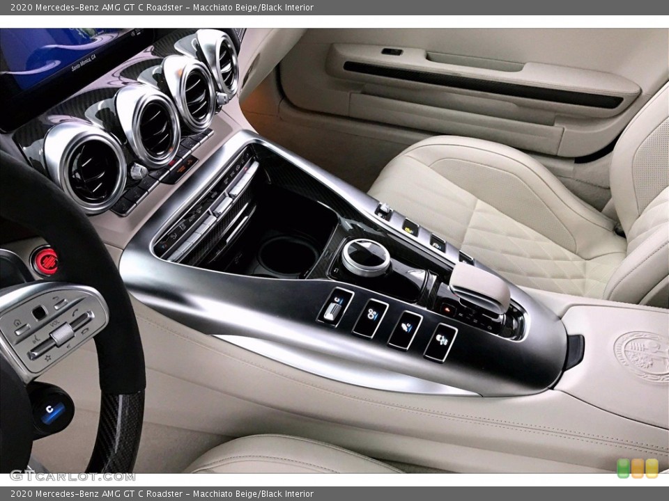 Macchiato Beige/Black Interior Transmission for the 2020 Mercedes-Benz AMG GT C Roadster #139436085