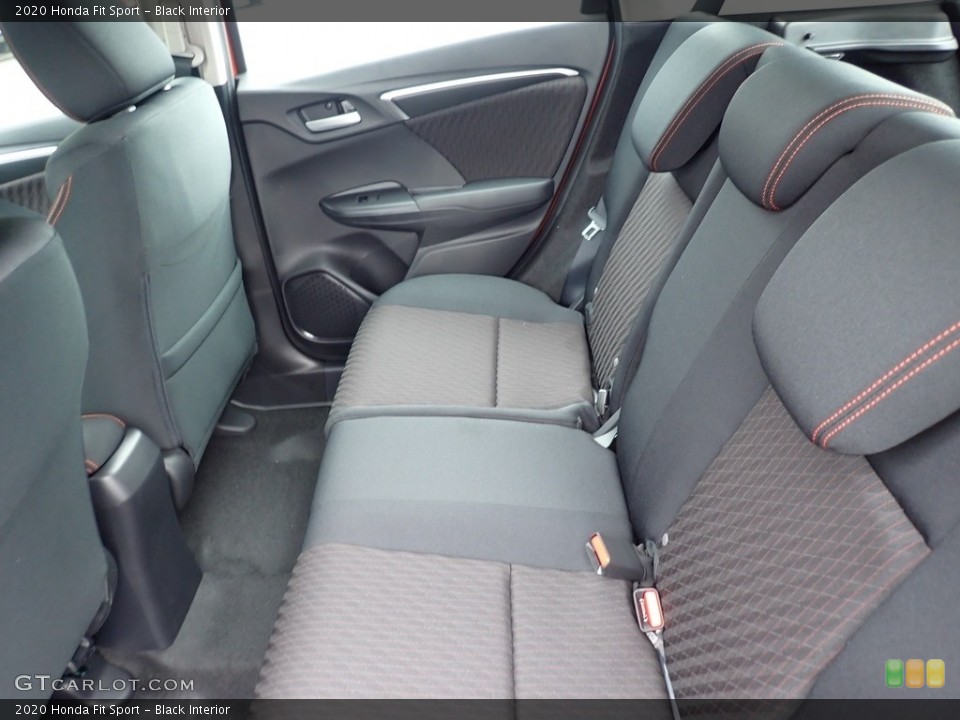 Black Interior Rear Seat for the 2020 Honda Fit Sport #139438128
