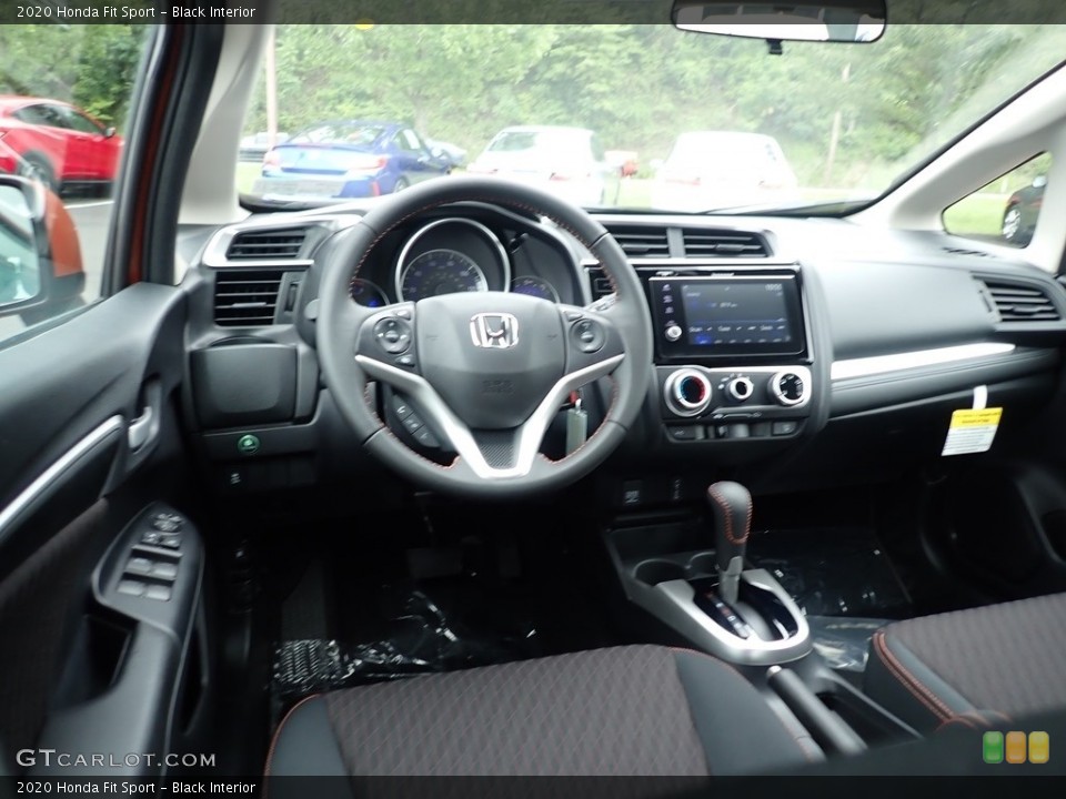 Black Interior Front Seat for the 2020 Honda Fit Sport #139438152