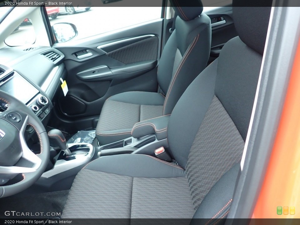 Black Interior Front Seat for the 2020 Honda Fit Sport #139438167