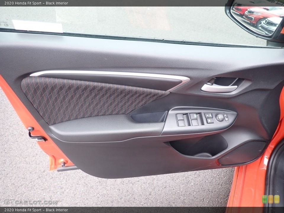 Black Interior Door Panel for the 2020 Honda Fit Sport #139438191