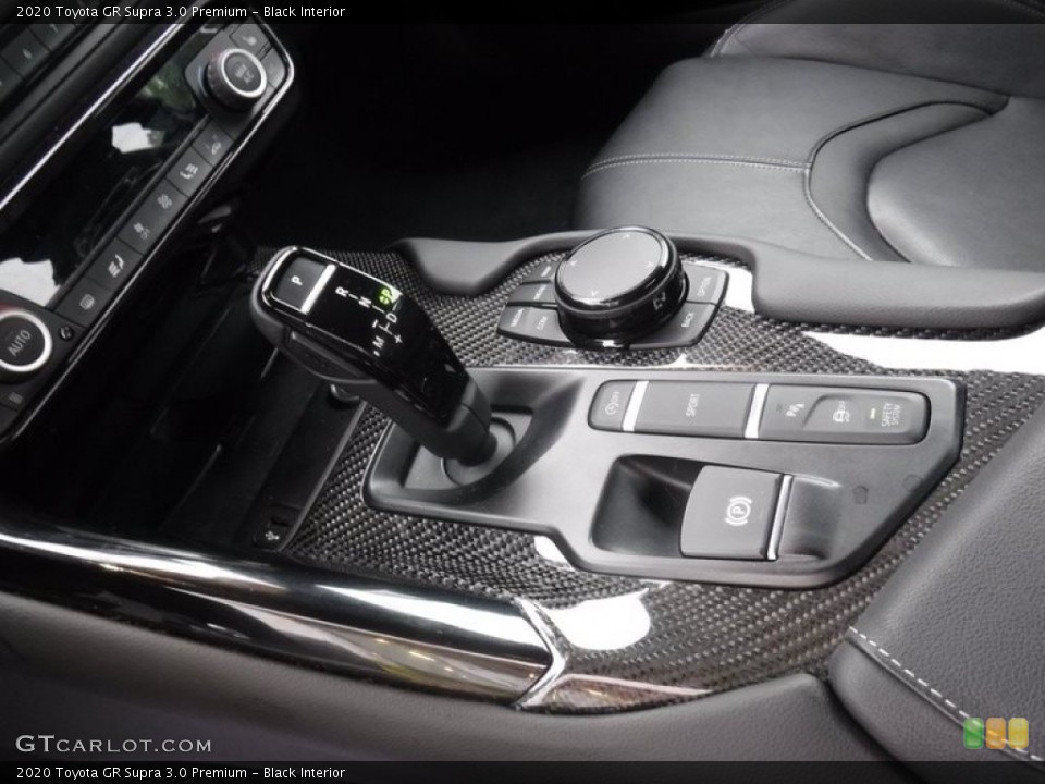 Black Interior Transmission for the 2020 Toyota GR Supra 3.0 Premium #139438404
