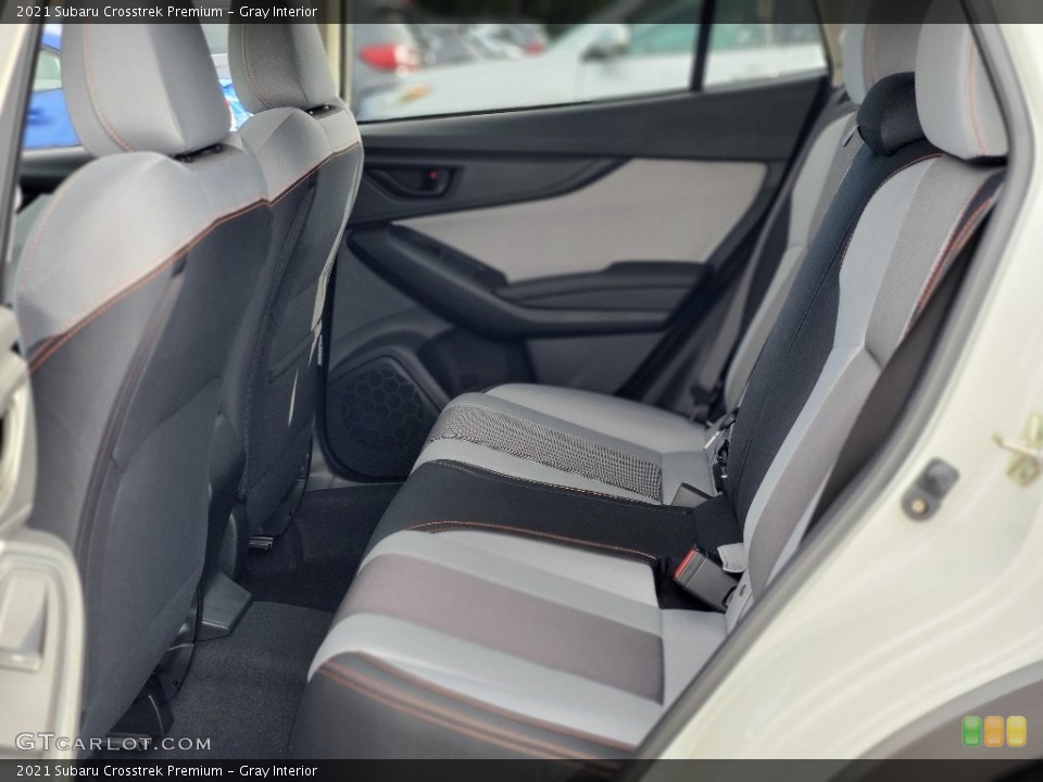 Gray Interior Rear Seat for the 2021 Subaru Crosstrek Premium #139438494