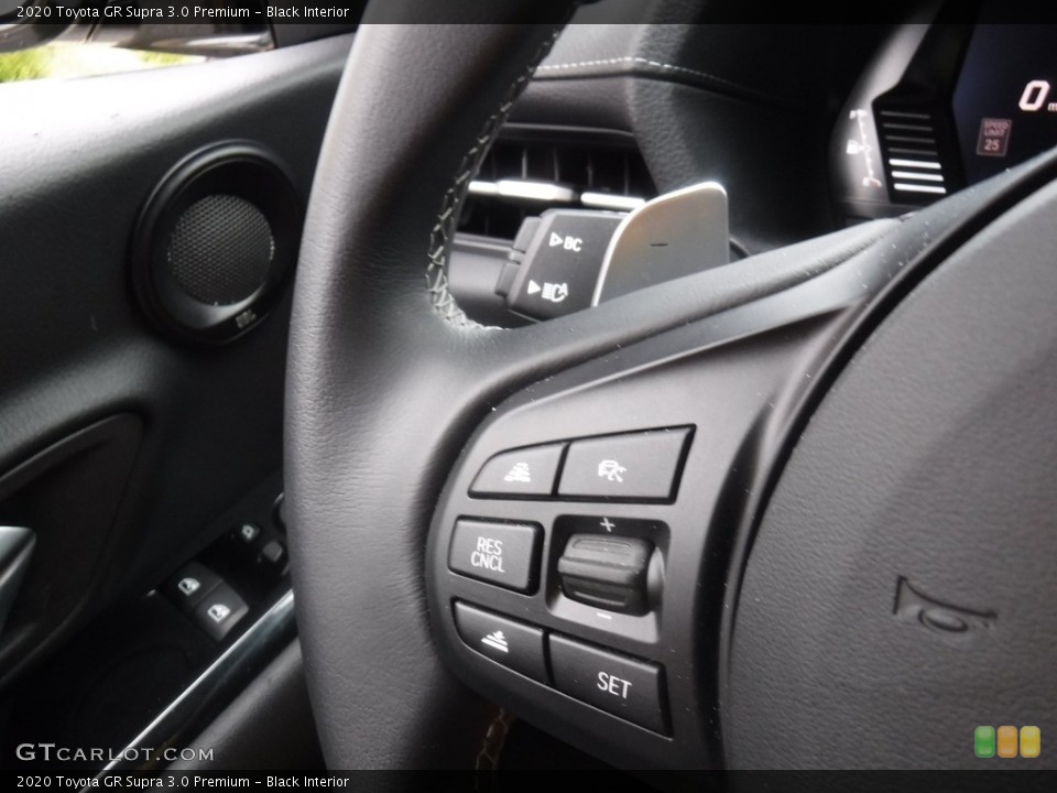 Black Interior Controls for the 2020 Toyota GR Supra 3.0 Premium #139438497
