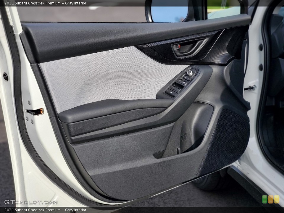 Gray Interior Door Panel for the 2021 Subaru Crosstrek Premium #139438605