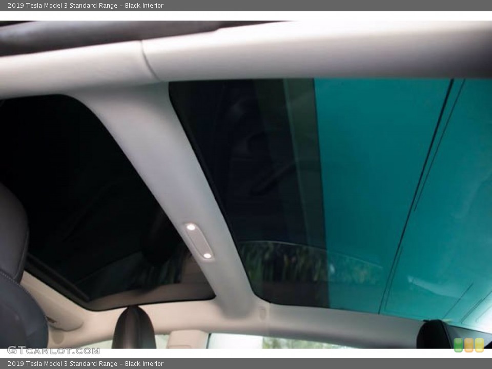 Black Interior Sunroof for the 2019 Tesla Model 3 Standard Range #139439725