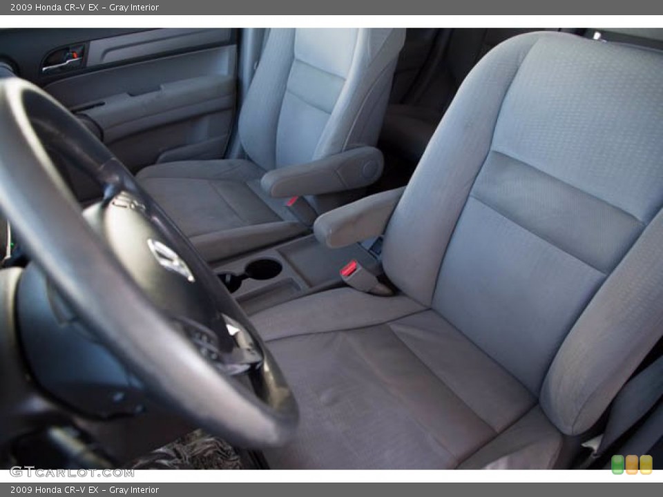 Gray Interior Front Seat for the 2009 Honda CR-V EX #139441140
