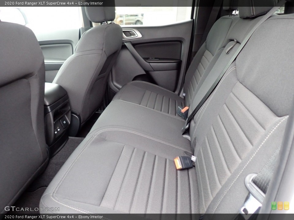 Ebony Interior Rear Seat for the 2020 Ford Ranger XLT SuperCrew 4x4 #139442061
