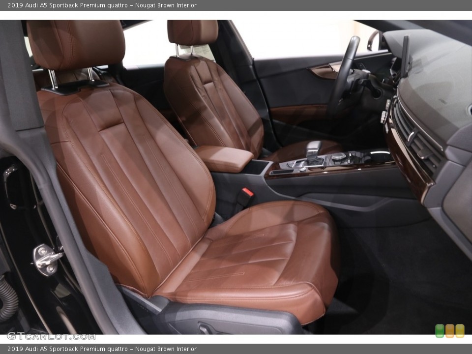 Nougat Brown 2019 Audi A5 Sportback Interiors