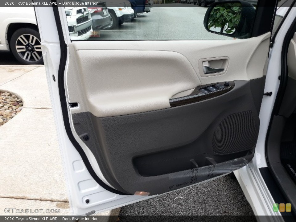 Dark Bisque Interior Door Panel for the 2020 Toyota Sienna XLE AWD #139444251