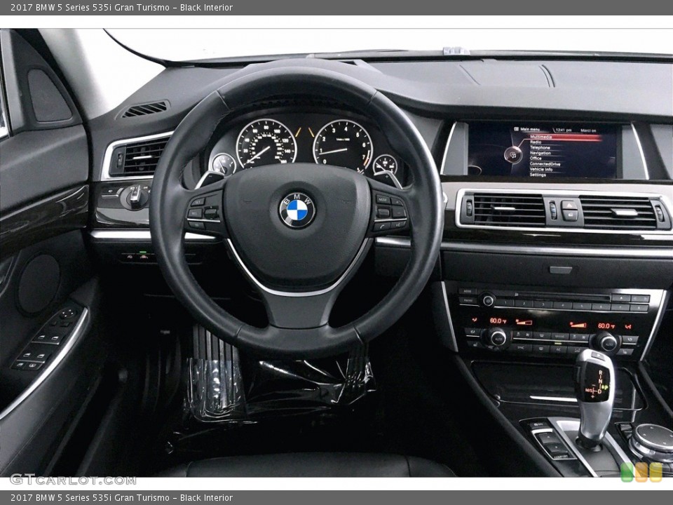 Black Interior Dashboard for the 2017 BMW 5 Series 535i Gran Turismo #139447203