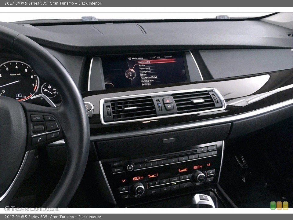 Black Interior Controls for the 2017 BMW 5 Series 535i Gran Turismo #139447227