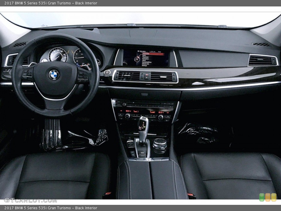 Black Interior Dashboard for the 2017 BMW 5 Series 535i Gran Turismo #139447503