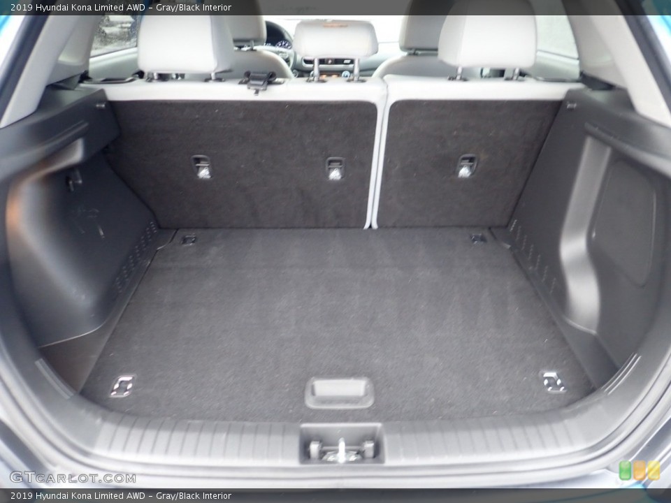 Gray/Black Interior Trunk for the 2019 Hyundai Kona Limited AWD #139449796