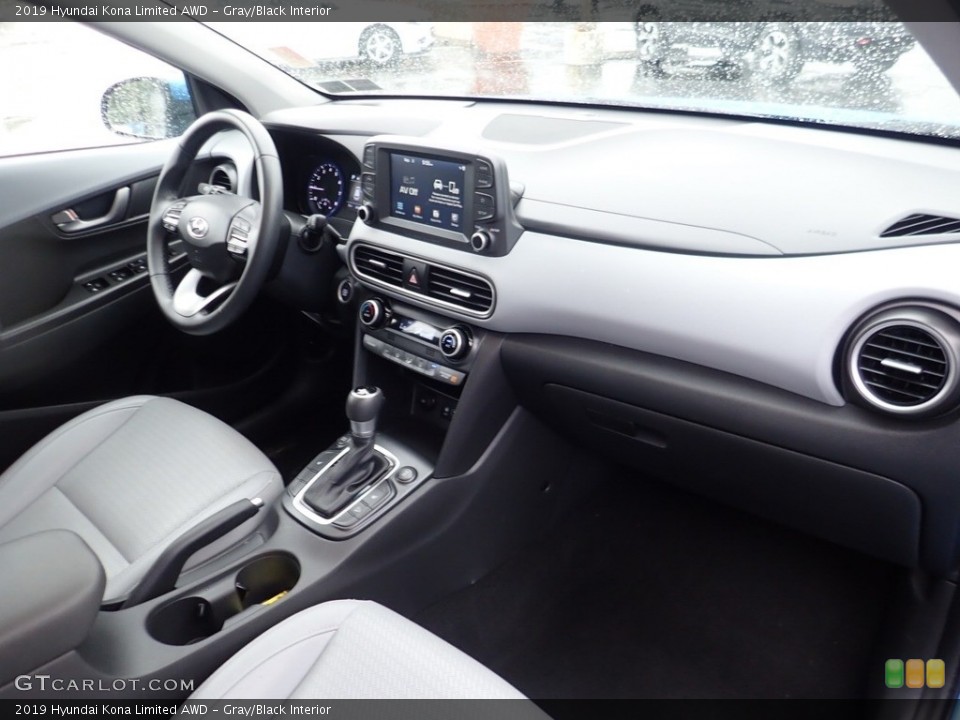Gray/Black Interior Photo for the 2019 Hyundai Kona Limited AWD #139449976