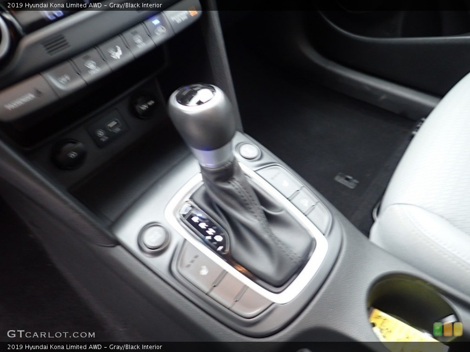 Gray/Black Interior Transmission for the 2019 Hyundai Kona Limited AWD #139450162