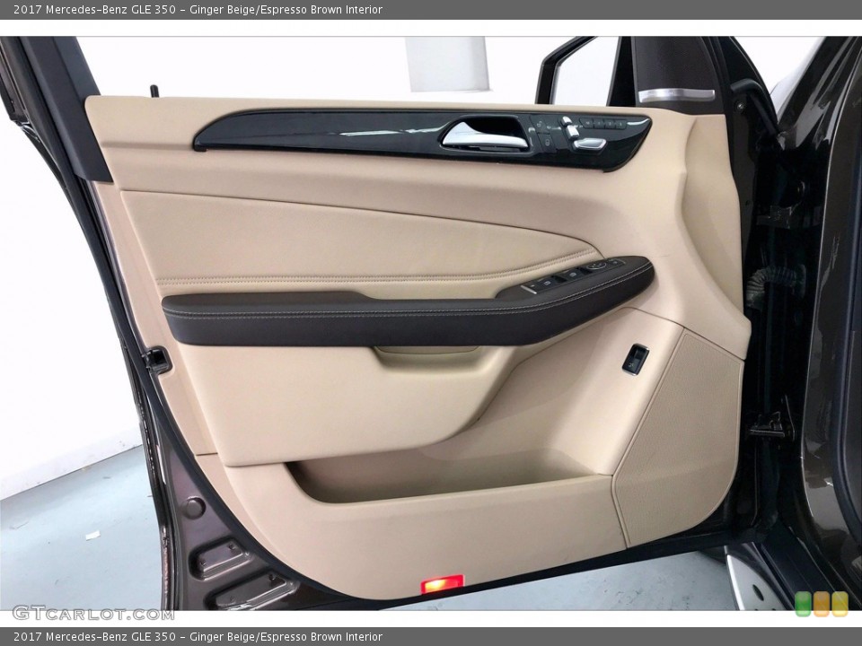 Ginger Beige/Espresso Brown Interior Door Panel for the 2017 Mercedes-Benz GLE 350 #139450564