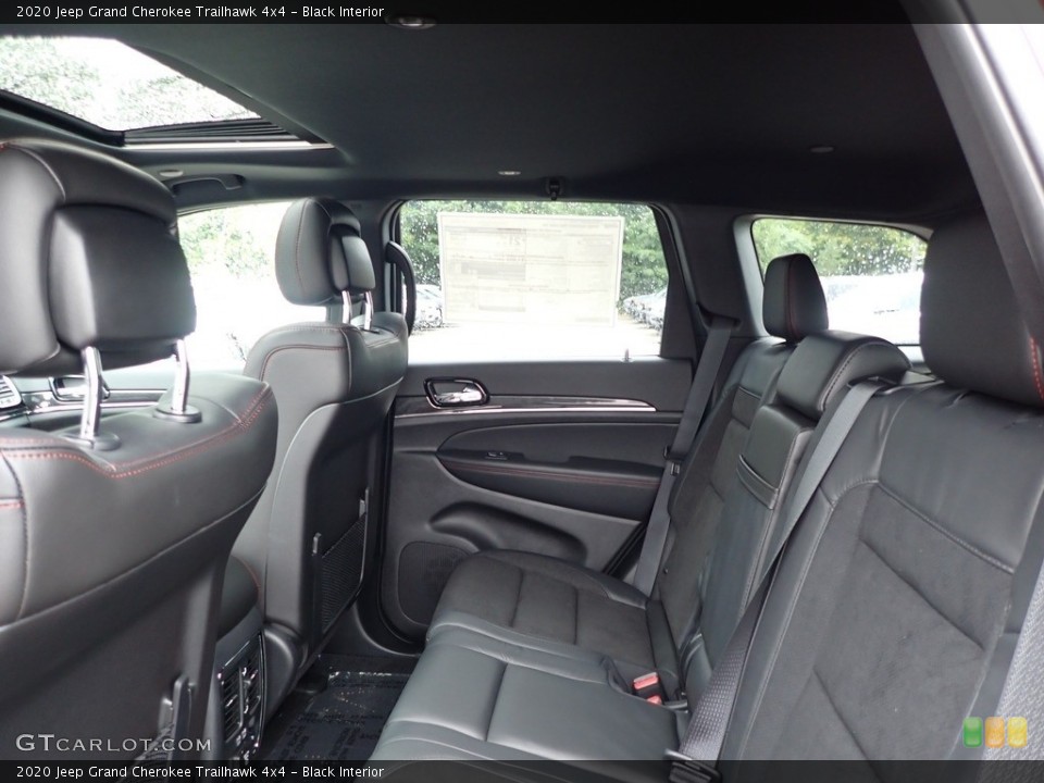Black Interior Rear Seat for the 2020 Jeep Grand Cherokee Trailhawk 4x4 #139450948