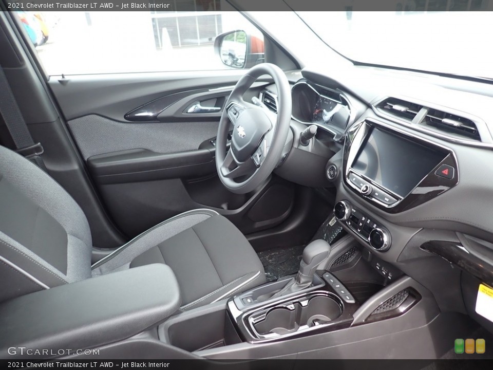 Jet Black Interior Dashboard for the 2021 Chevrolet Trailblazer LT AWD #139451590