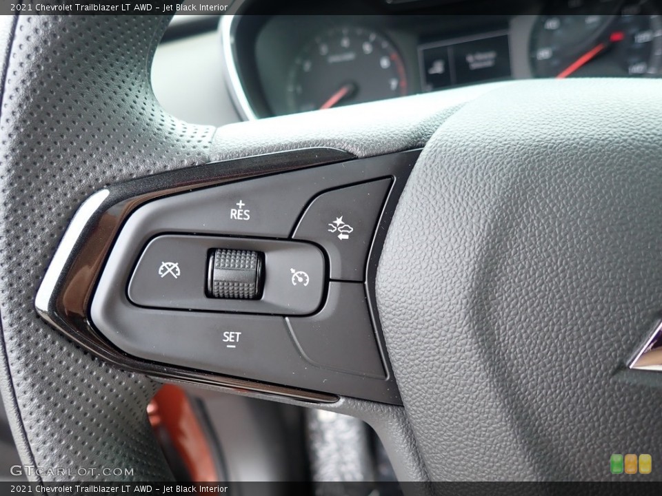 Jet Black Interior Steering Wheel for the 2021 Chevrolet Trailblazer LT AWD #139451674