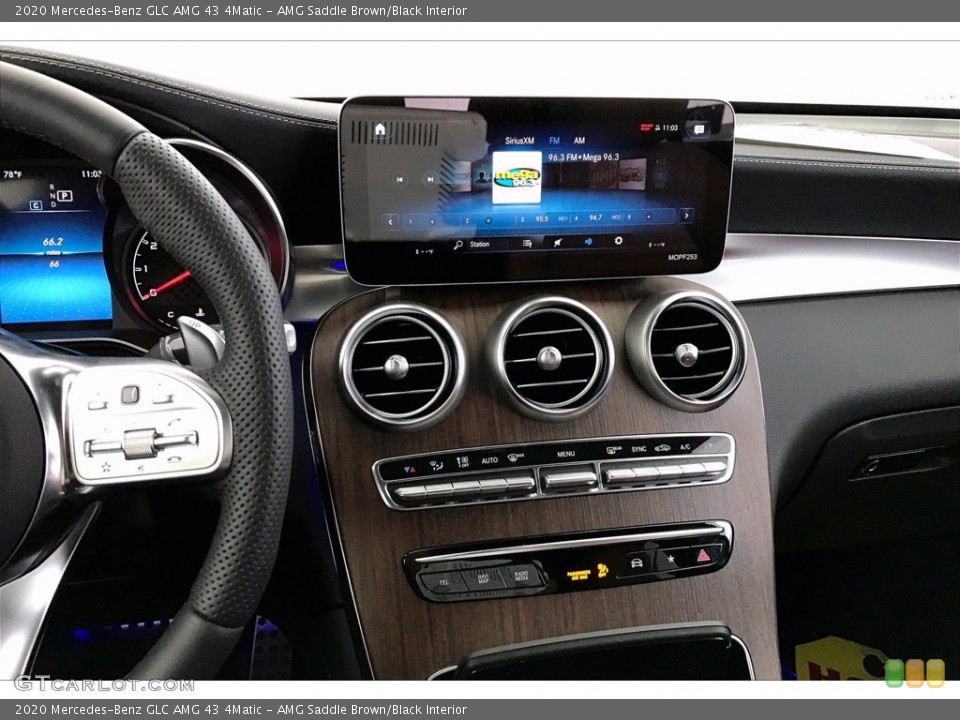 AMG Saddle Brown/Black Interior Controls for the 2020 Mercedes-Benz GLC AMG 43 4Matic #139451737