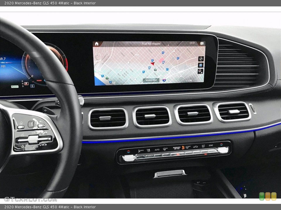 Black Interior Navigation for the 2020 Mercedes-Benz GLS 450 4Matic #139452355