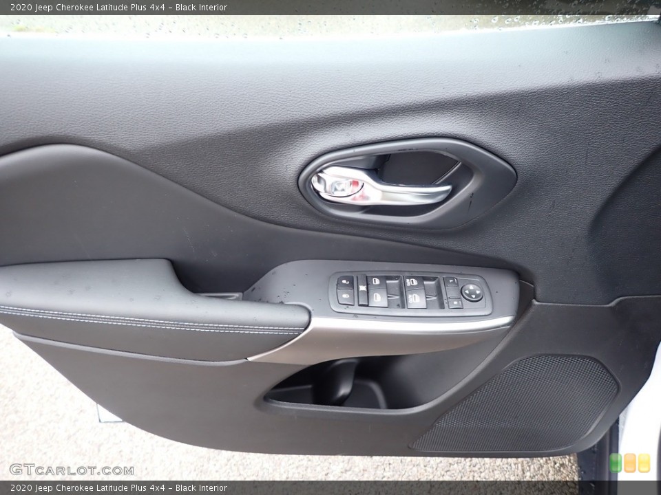 Black Interior Door Panel for the 2020 Jeep Cherokee Latitude Plus 4x4 #139452490
