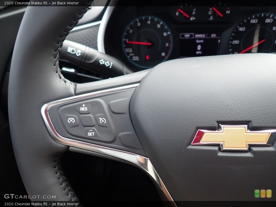 Jet Black Interior Steering Wheel for the 2020 Chevrolet Malibu RS #139452643