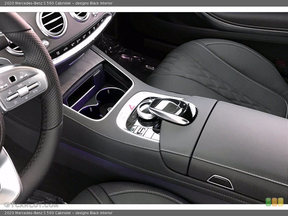 designo Black Interior Controls for the 2020 Mercedes-Benz S 560 Cabriolet #139452676