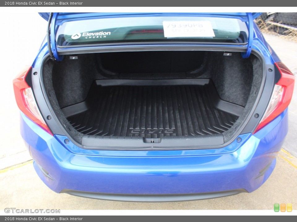 Black Interior Trunk for the 2018 Honda Civic EX Sedan #139453402