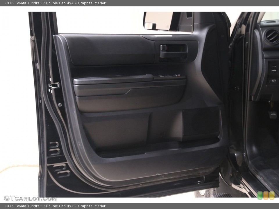Graphite Interior Door Panel for the 2016 Toyota Tundra SR Double Cab 4x4 #139458206