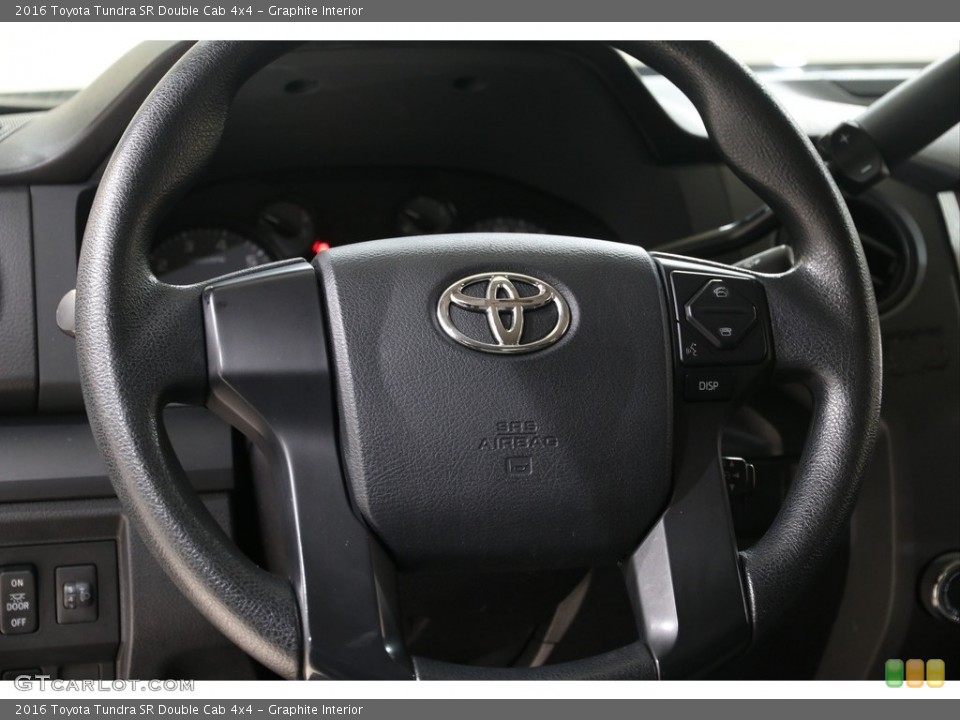 Graphite Interior Steering Wheel for the 2016 Toyota Tundra SR Double Cab 4x4 #139458242