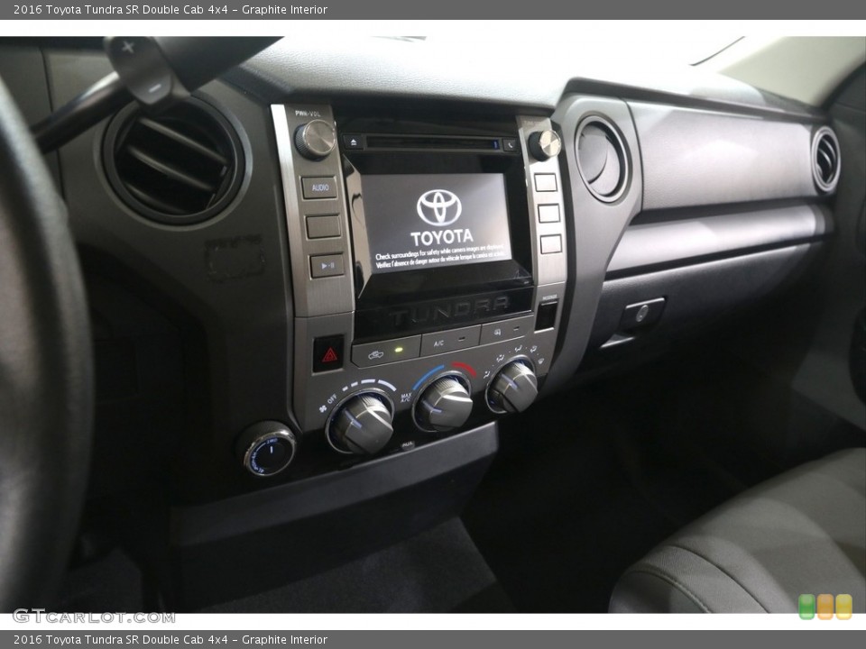 Graphite Interior Controls for the 2016 Toyota Tundra SR Double Cab 4x4 #139458284