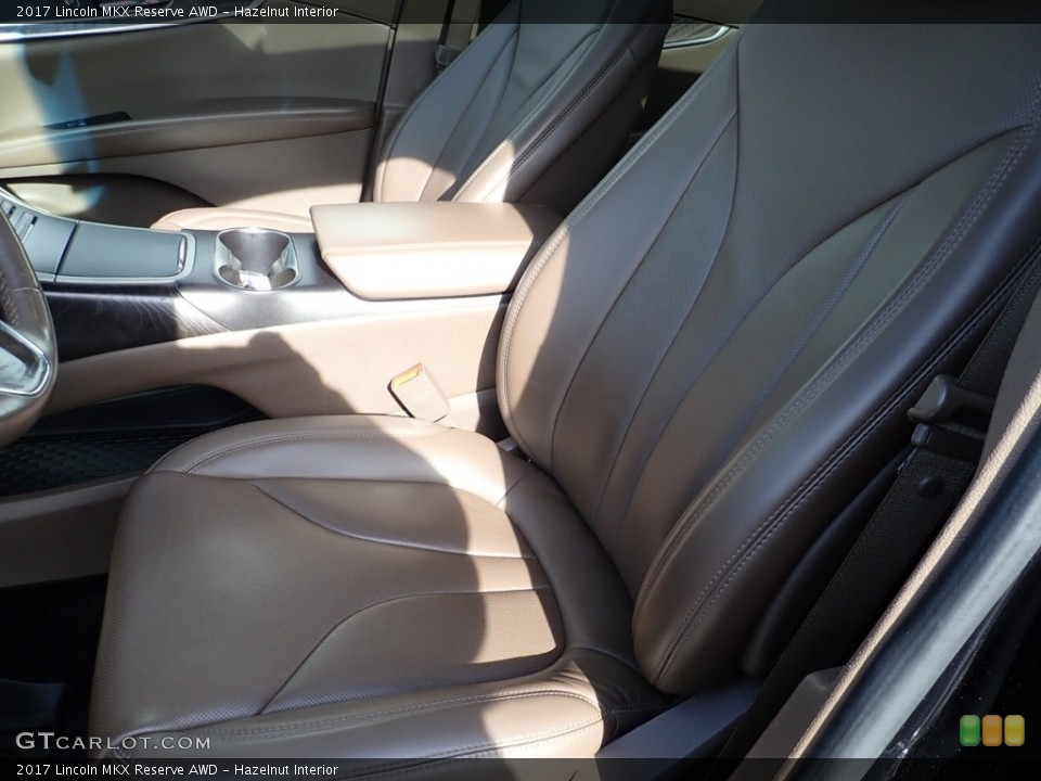 Hazelnut Interior Front Seat for the 2017 Lincoln MKX Reserve AWD #139459181