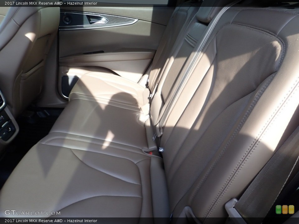 Hazelnut Interior Rear Seat for the 2017 Lincoln MKX Reserve AWD #139459202